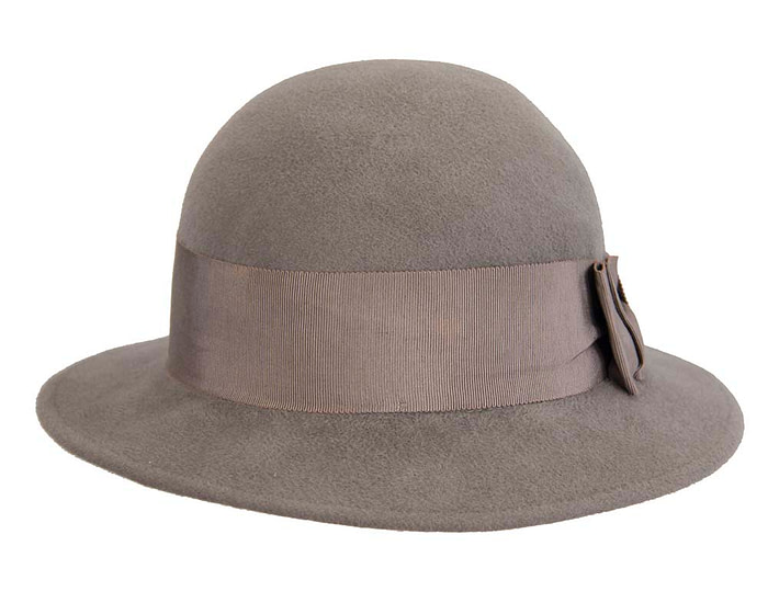 Exclusive grey rabbit fur hat - Hats From OZ