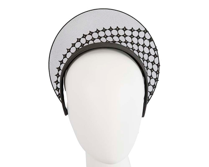 Limited edition black crown fascinator - Hats From OZ