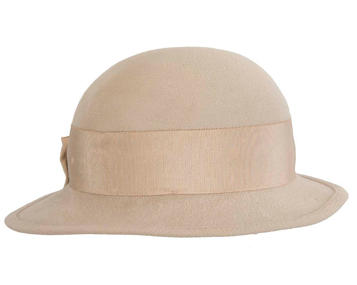 Exclusive beige rabbit fur hat - Hats From OZ