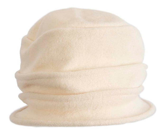 Warm cream winter bucket hat by Max Alexander - Hats From OZ