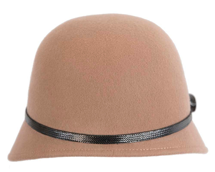 Beige felt bucket hat by Max Alexander - Hats From OZ