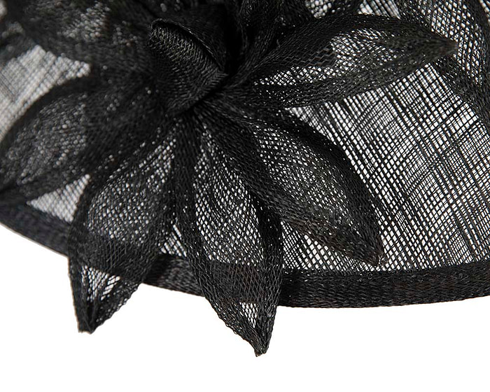 Large black spring racing hat by Max Alexander - Hats From OZ
