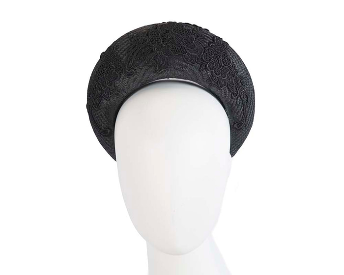 Exclusive black headband by Cupids Millinery - Hats From OZ