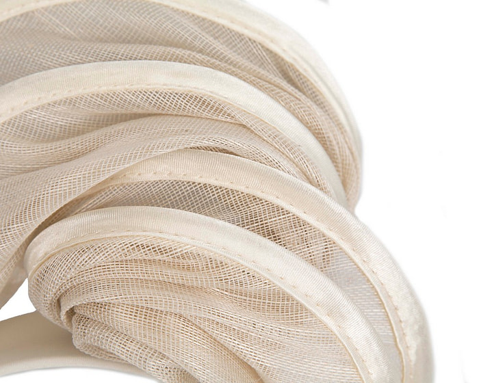 Cream headband racing fascinator by Fillies Collection - Hats From OZ