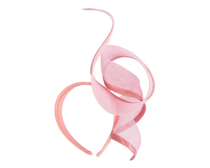Sculptured pink racing fascinator by Fillies Collection - Hats From OZ
