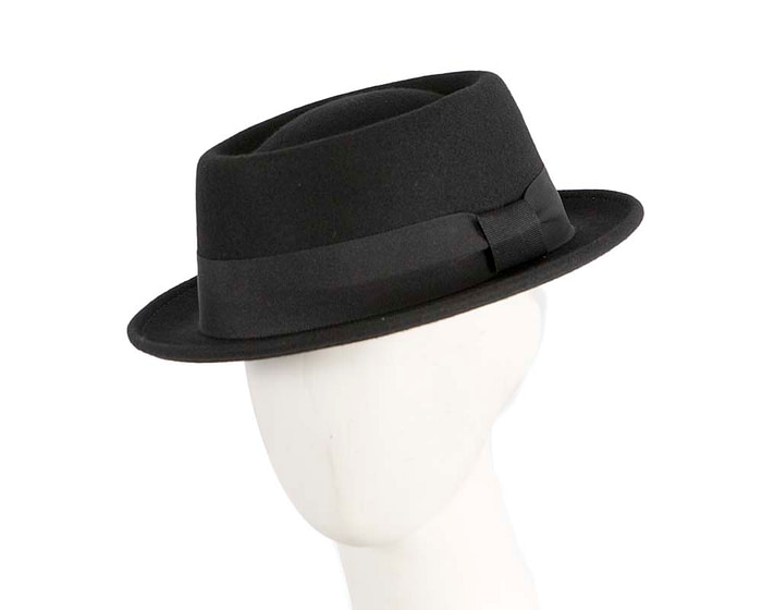 Black Porkpie Felt Hat from Breaking Bad - Hats From OZ