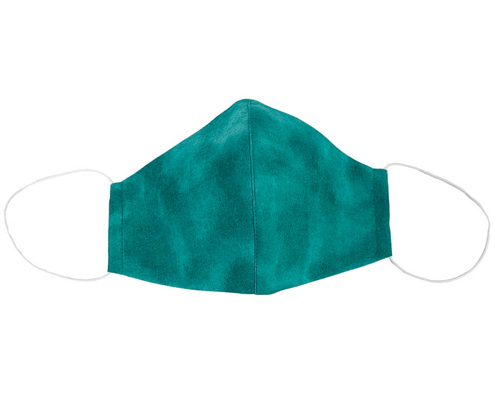 Comfortable re-usable cotton face mask with shades of green - Hats From OZ