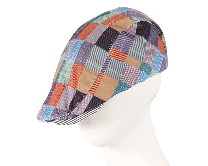 Soft patchwork flat cap by Max Alexander - Hats From OZ