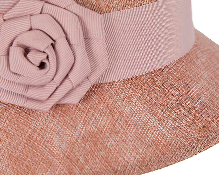 Dusty Pink cloche hat - Hats From OZ