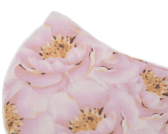 Comfortable re-usable cotton face mask magnolia flowers - Hats From OZ