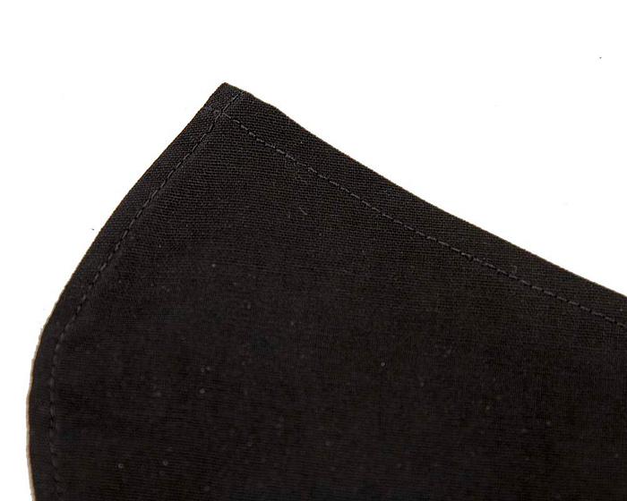 Easy-to-breathe SINGLE layer black cotton face mask - Hats From OZ