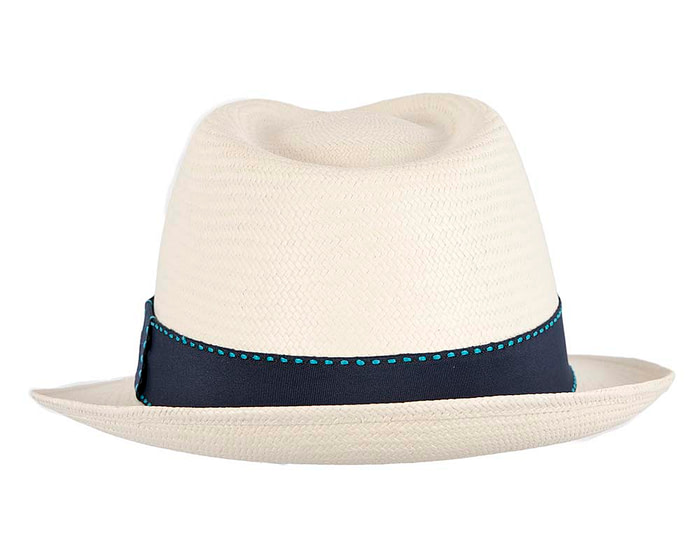 Ecuadorian Panama Cuenca Hat Trilby Fedora Short Brim - Hats From OZ