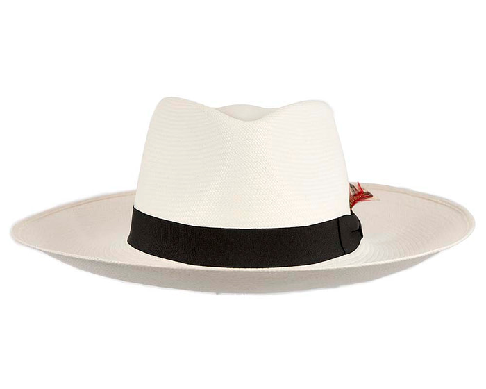 Ecuadorian Panama Cuenca Hat Trilby Fedora Wide Brim - Hats From OZ