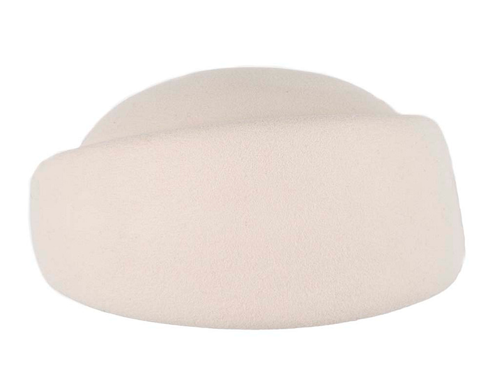 Designers cream felt ladies winter hat - Hats From OZ