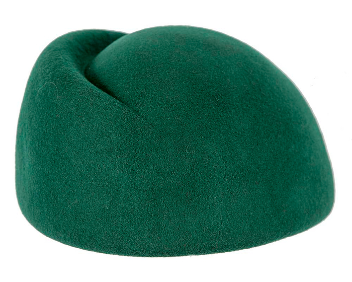 Designers green felt ladies winter hat - Hats From OZ
