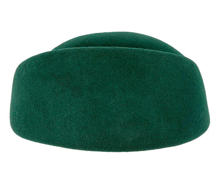 Designers green felt ladies winter hat - Hats From OZ