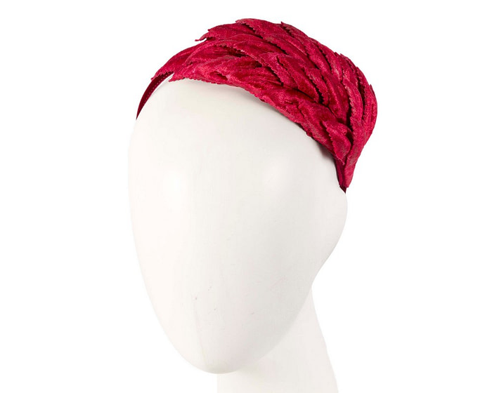 Petite red fascinator headband by Max Alexander - Hats From OZ