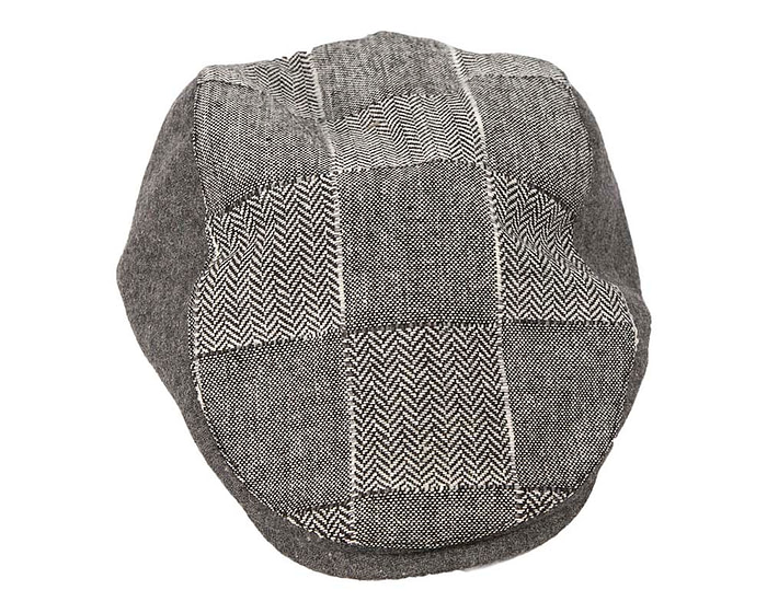 Grey patches ivy flat cap - Hats From OZ