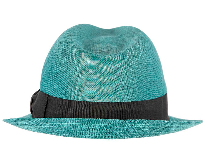 Blue Fedora Homburg Hat - Hats From OZ