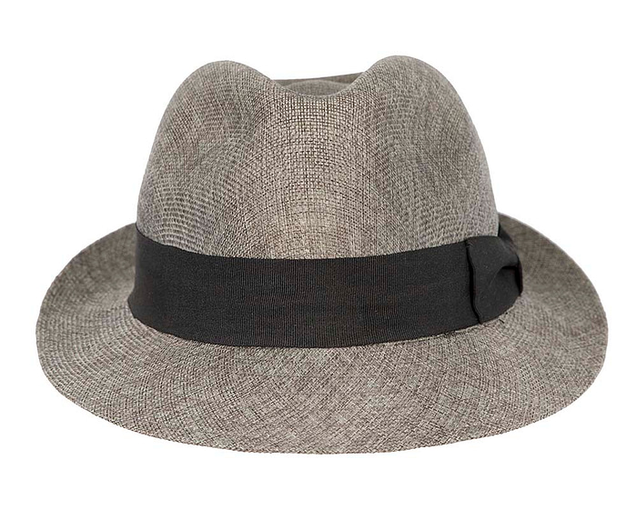 Grey Fedora Homburg Hat - Hats From OZ