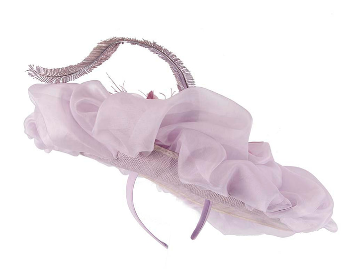 Exclusive lilac hat by Cupids Millinery Melbourne - Hats From OZ