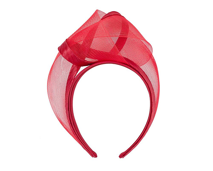 Red fashion headband turban by Fillies Collection - Hats From OZ
