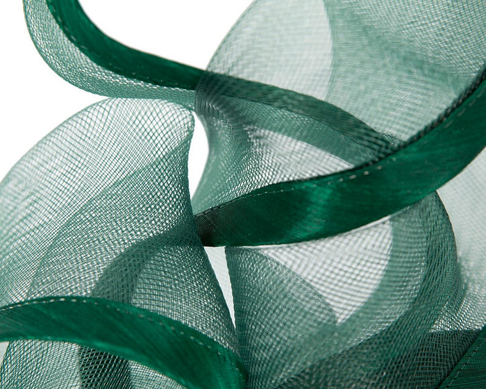 Bespoke dark green racing fascinator by Fillies Collection - Hats From OZ