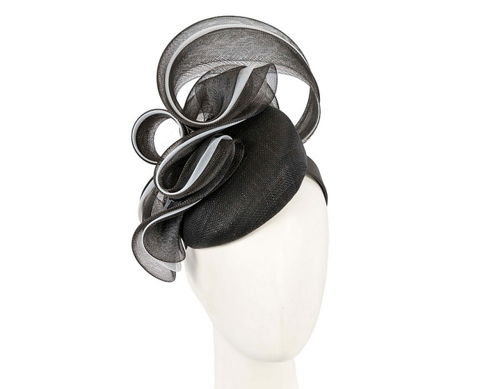 Black and white racing fascinator by Fillies Collection - Hats From OZ