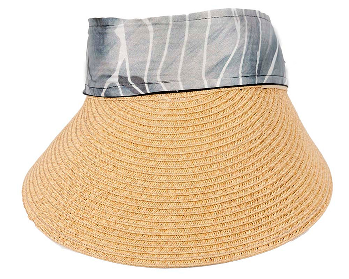 Straw visor sun hat - Hats From OZ