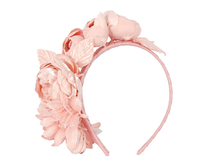 Blush flower headband by Max Alexander - Hats From OZ
