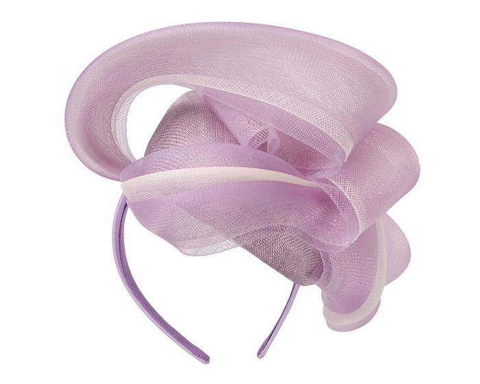 Lilac racing fascinator by Fillies Collection - Hats From OZ