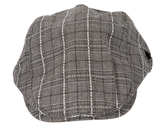 Charcoal tweed flat cap by Max Alexander - Hats From OZ