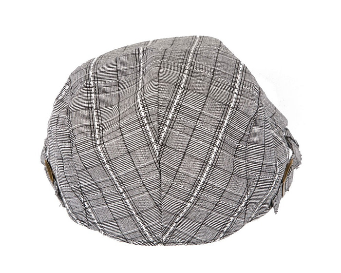 Beige grey flat cap by Max Alexander - Hats From OZ