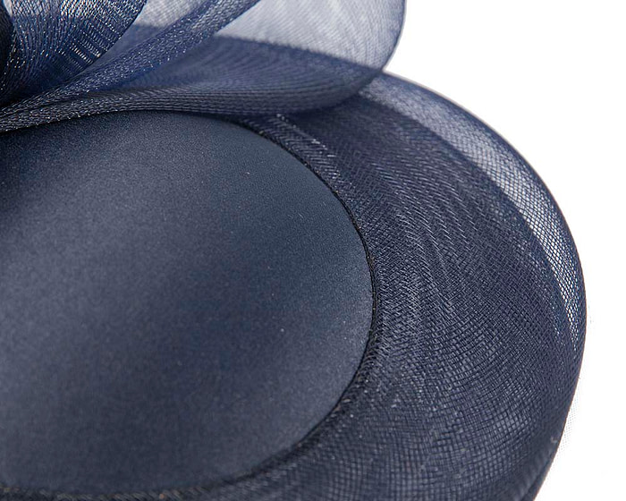 Navy Custom Made Cocktail Hat - Hats From OZ