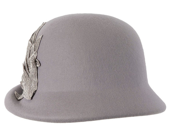 Grey winter fashion hat by Max Alexander - Hats From OZ