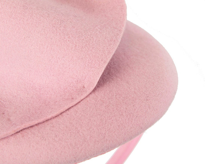 Pink felt fascinator by Max Alexander - Hats From OZ