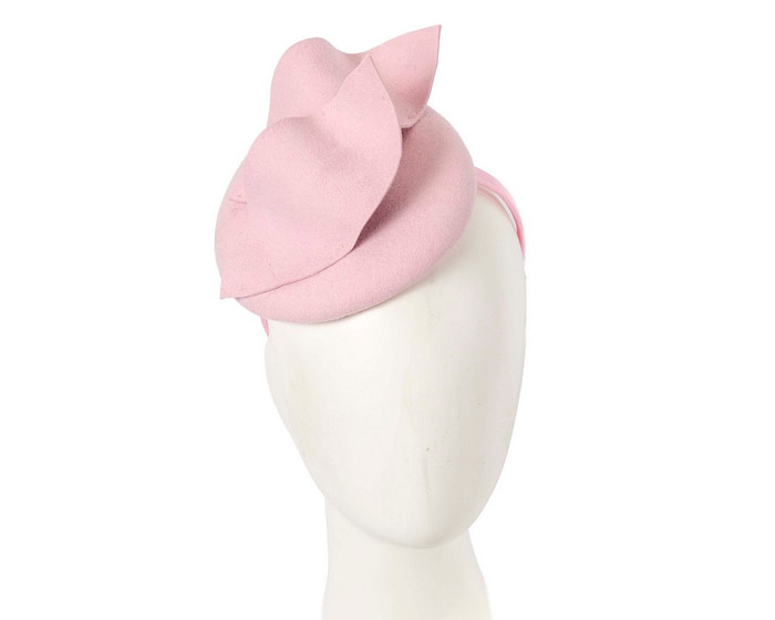 Pink felt fascinator by Max Alexander - Hats From OZ