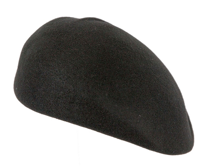 Black winter felt beret by Max Alexander - Hats From OZ