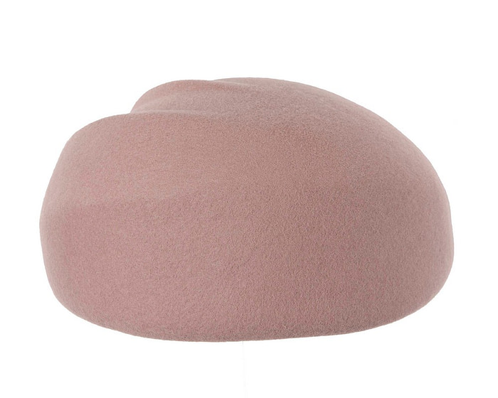 Dusty pink winter felt beret by Max Alexander - Hats From OZ