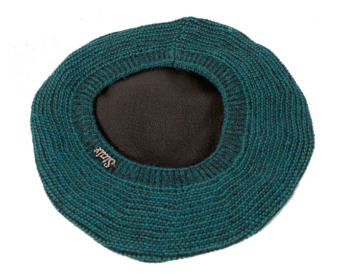 Classic crocheted green beret by Max Alexander - Hats From OZ