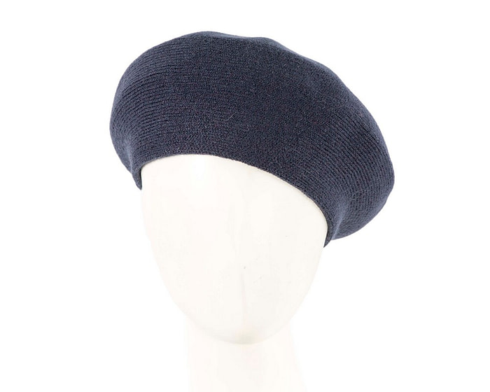 Classic woven navy beret by Max Alexander - Hats From OZ