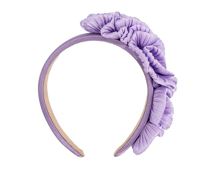 Lilac fascinator headband - Hats From OZ