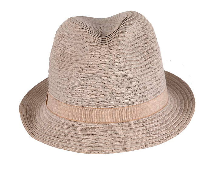 Grey Short Brim Fedora Hat - Hats From OZ