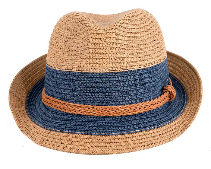 Multicolor Short Brim Fedora Hat - Hats From OZ