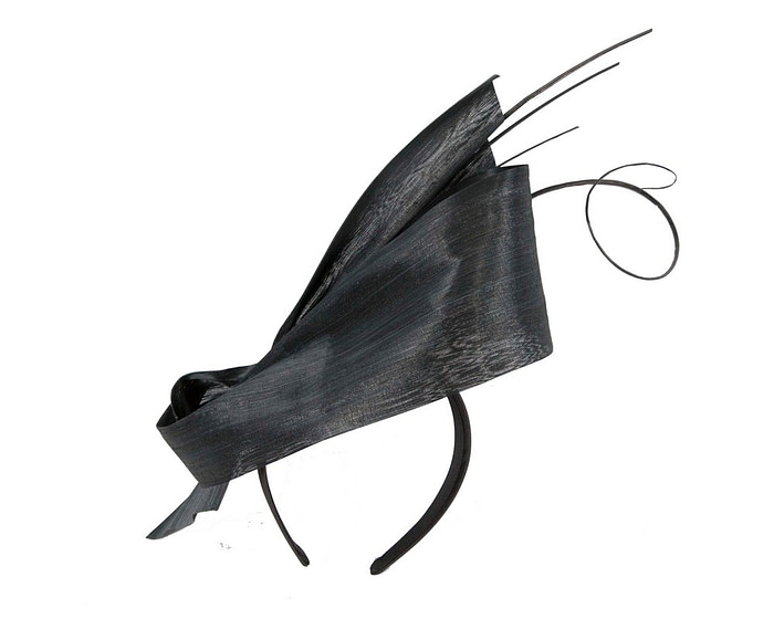 Edgy black fascinator by Fillies Collection - Hats From OZ