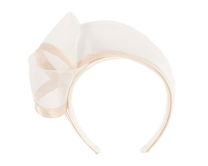 Cream fashion headband by Fillies Collection - Hats From OZ