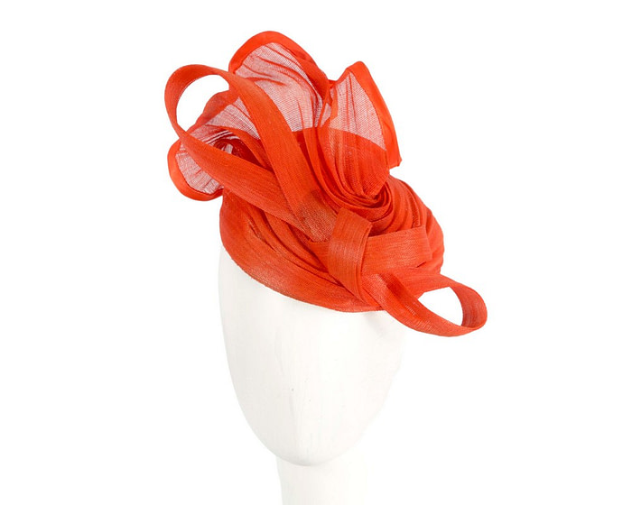 Twisted orange fascinator by Fillies Collection - Hats From OZ