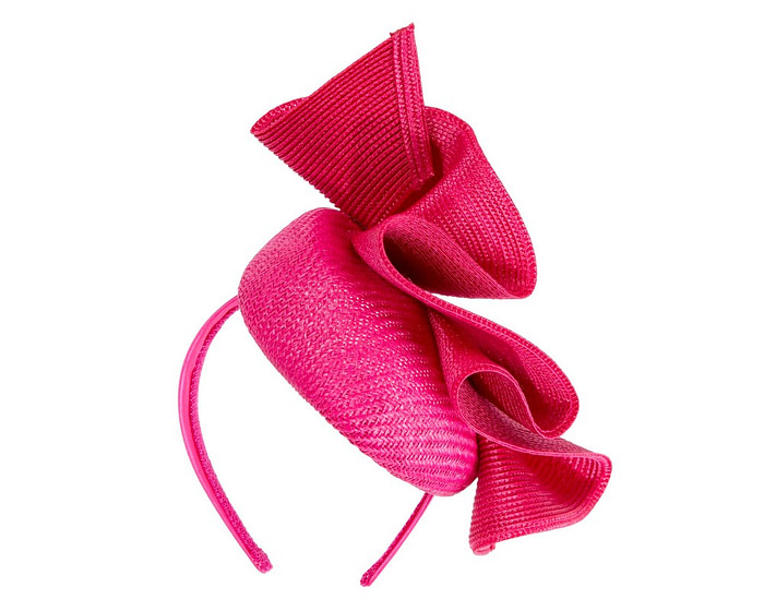 Fuchsia pillbox fascinator by Fillies Collection - Hats From OZ