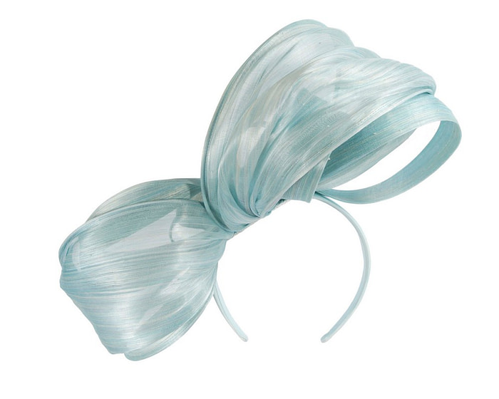 Large Light Blue fascinator by Fillies Collection - Hats From OZ