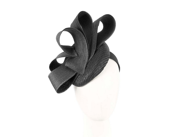 Black pillbox fascinator by Fillies Collection - Hats From OZ